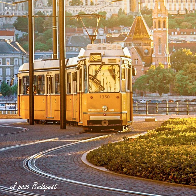 Tranvía número dos de Budapest