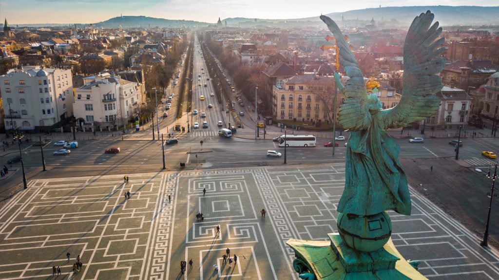 Avenida Andrássy en Budapest
