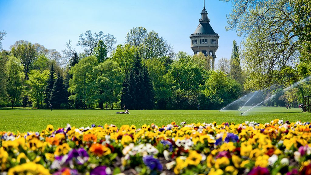 Jardines de la Isla Margarita en Budapest
