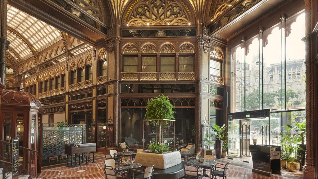 Párisi udvar hotel en Budapest