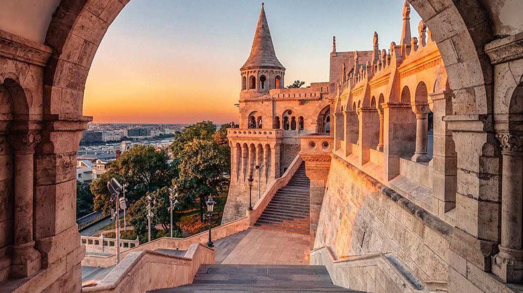 Bastión de los pescadores en Budapest