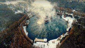 Hévíz el lago termal más grande del mundo en Hungría